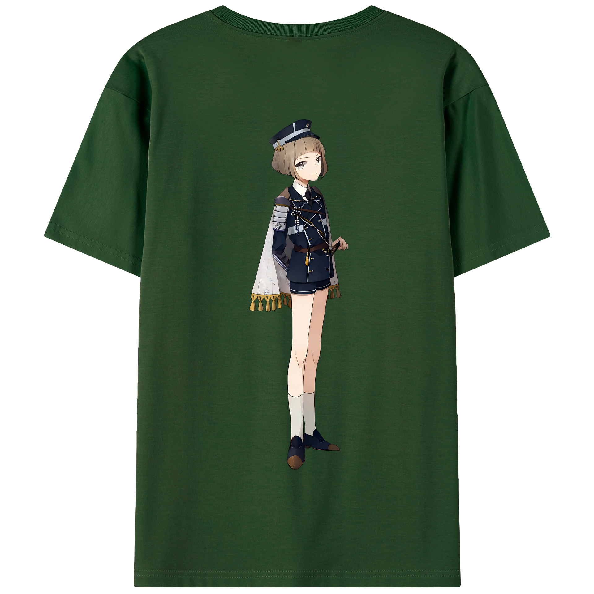 （画像用） 刀剣乱舞 Touken Ranbu 綿100％半袖Tシャツ（背面プリント）